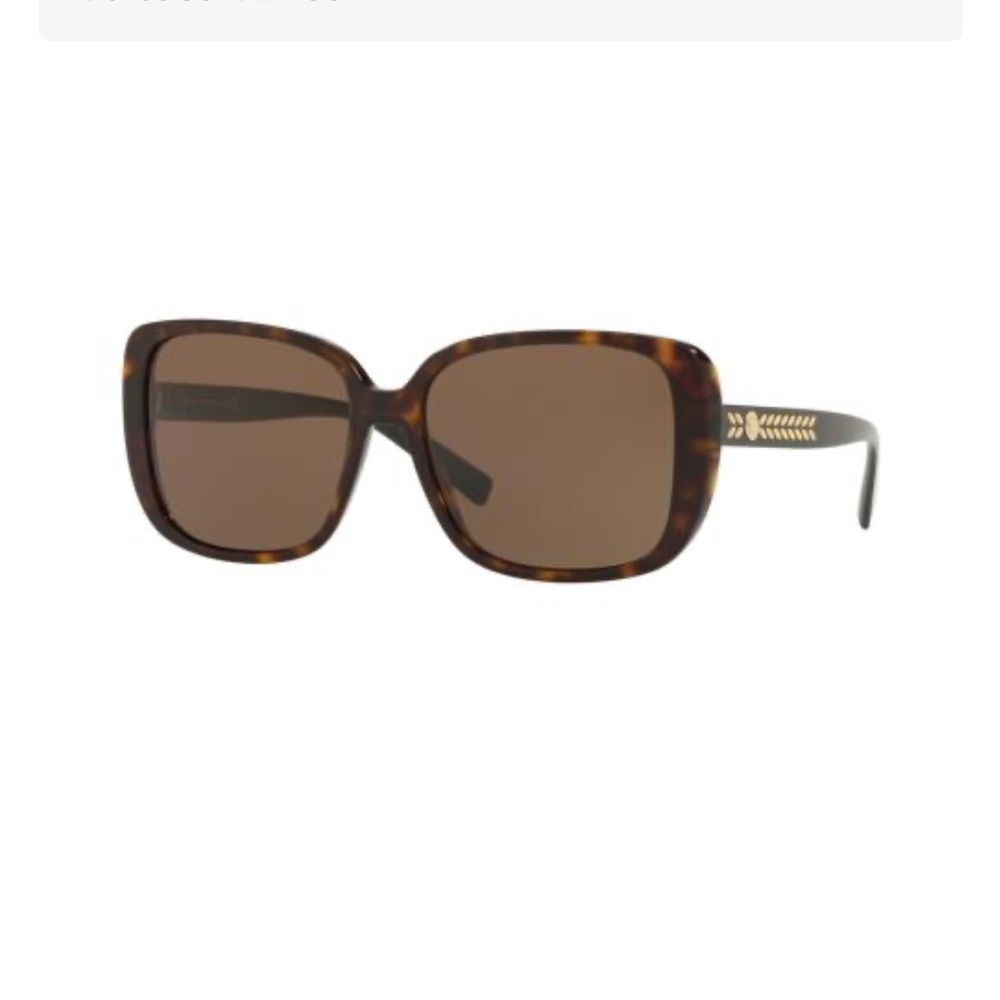 Versace Brown Tortoise Sunglasses